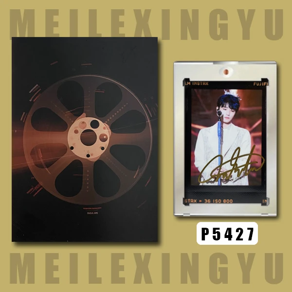 P5427【王俊凯】正品拍立得照片 黑胶