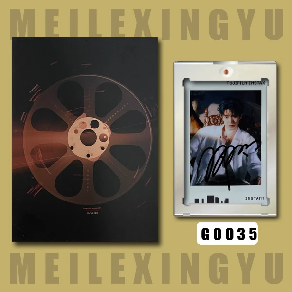 G0035【邓为】正品拍立得照片 白胶