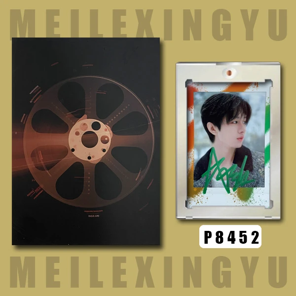 P8452【成毅】正品拍立得照片涂鸦明信片