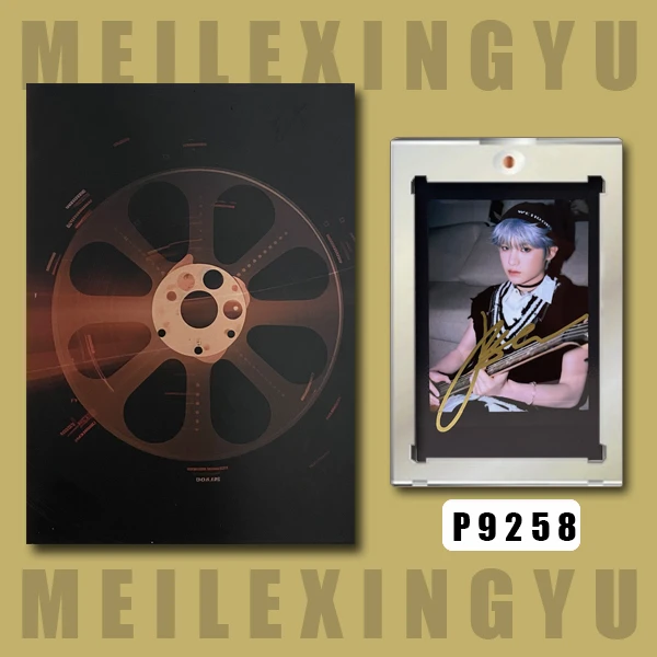 P9258【黄明昊】正品拍立得照片 黑边