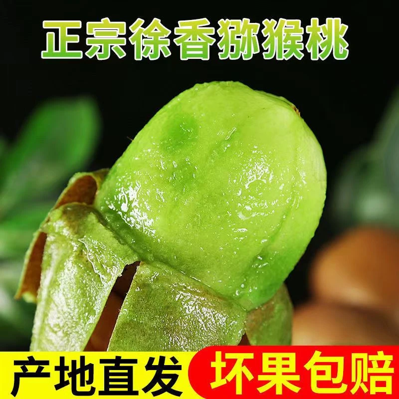 【果园直发】陕西周至正宗徐香猕猴桃奇异果大果绿心水果整箱包邮
