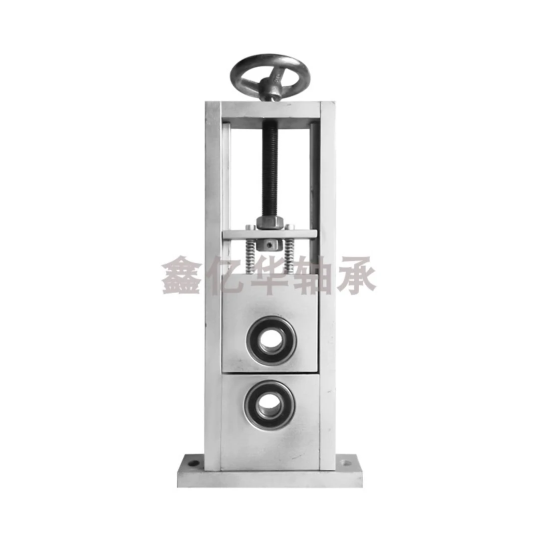 滑块轴承座滚筒调节支架滑动辊轮6205方块立式精密深沟球立板6304