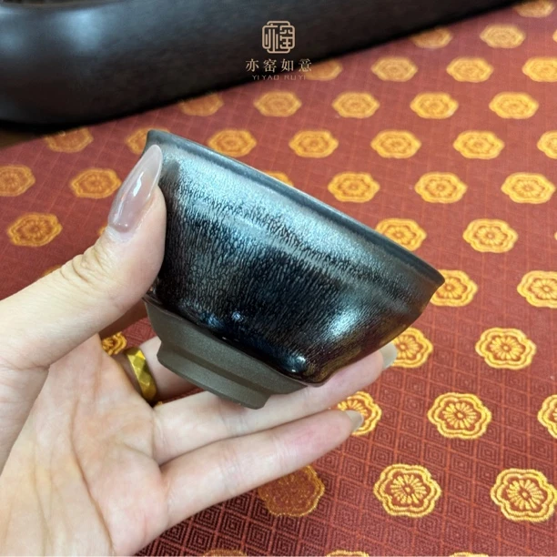 黑金兔毫建盏004