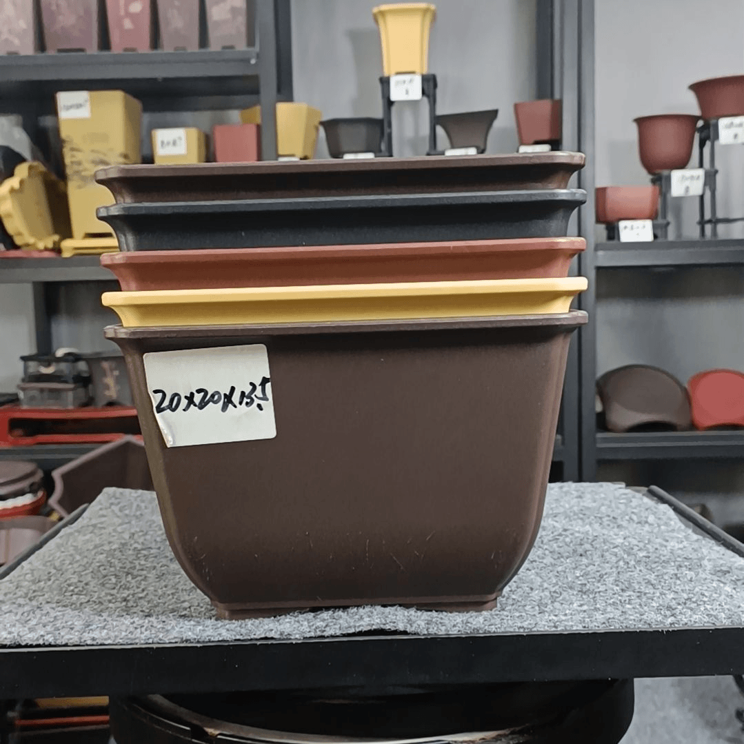 【闪购商品】复合15cm以下5只20cm抽角缩底四方盆