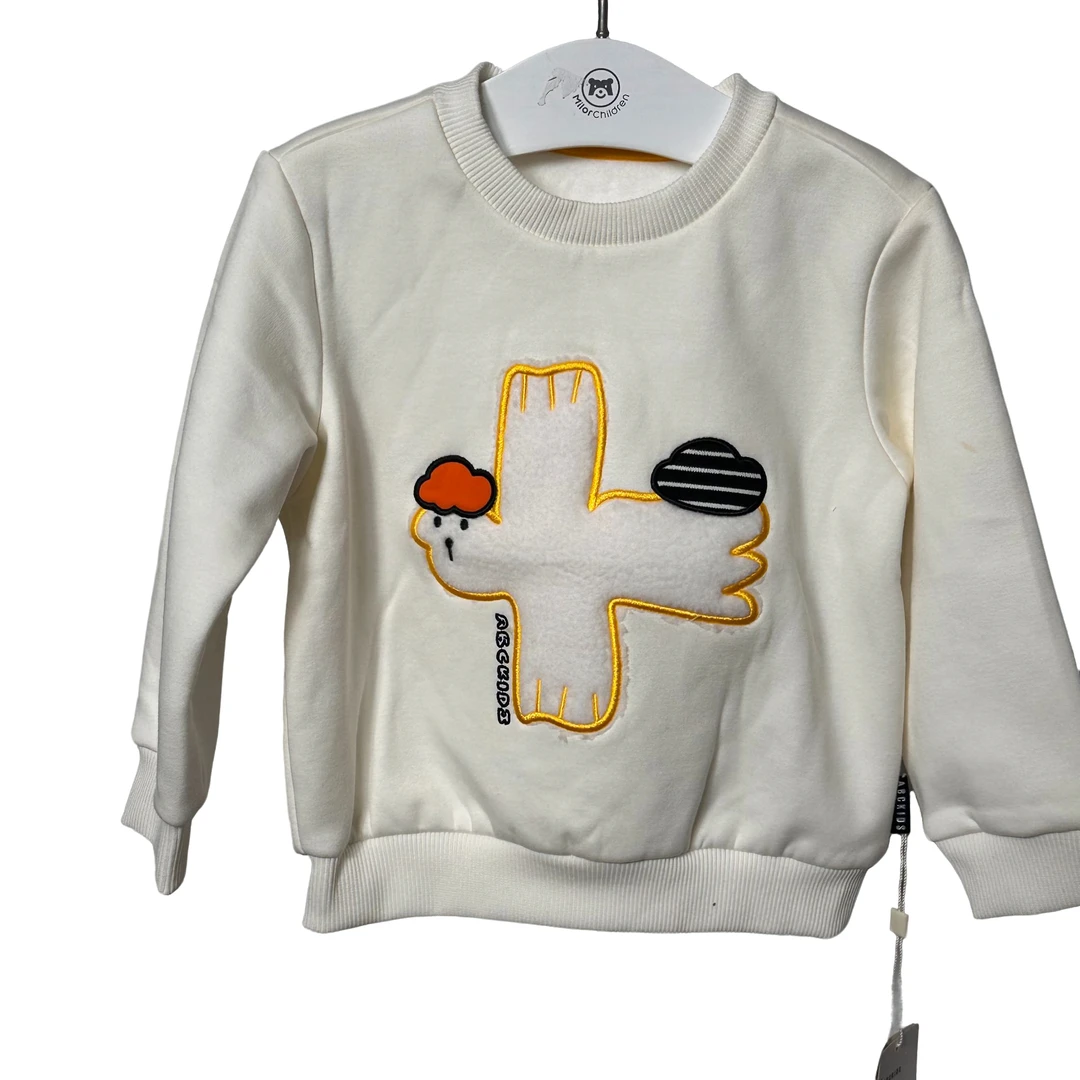 圆领套头卫衣儿童5377