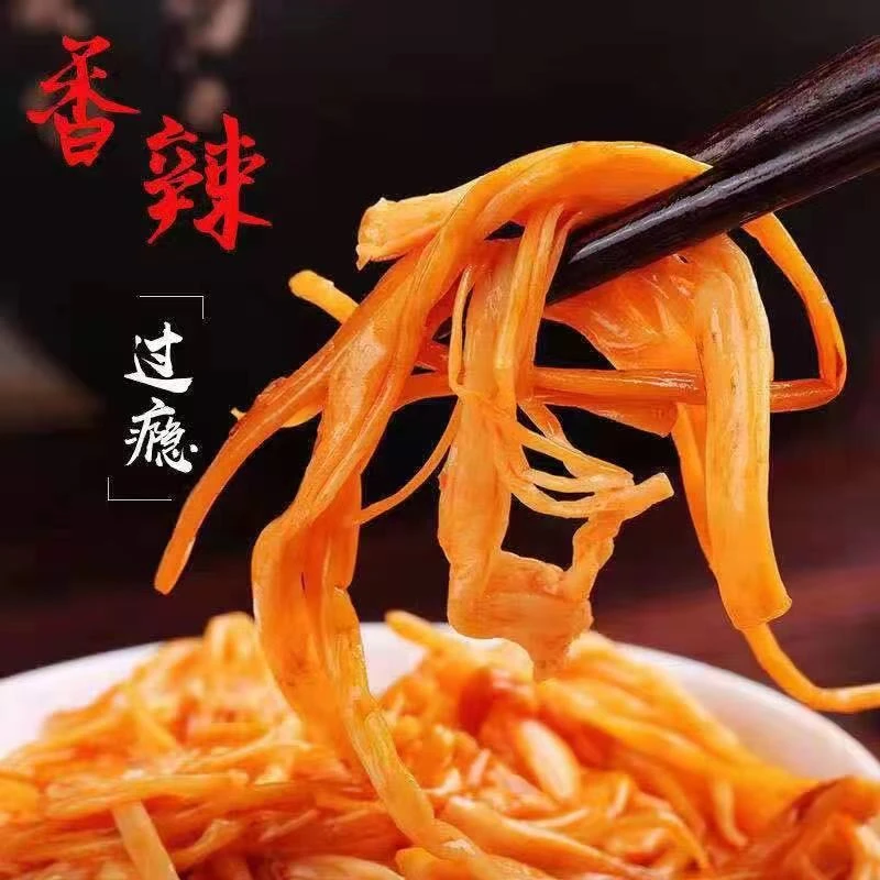 【厂家直发】香辣金针菇美味下饭菜开袋即食