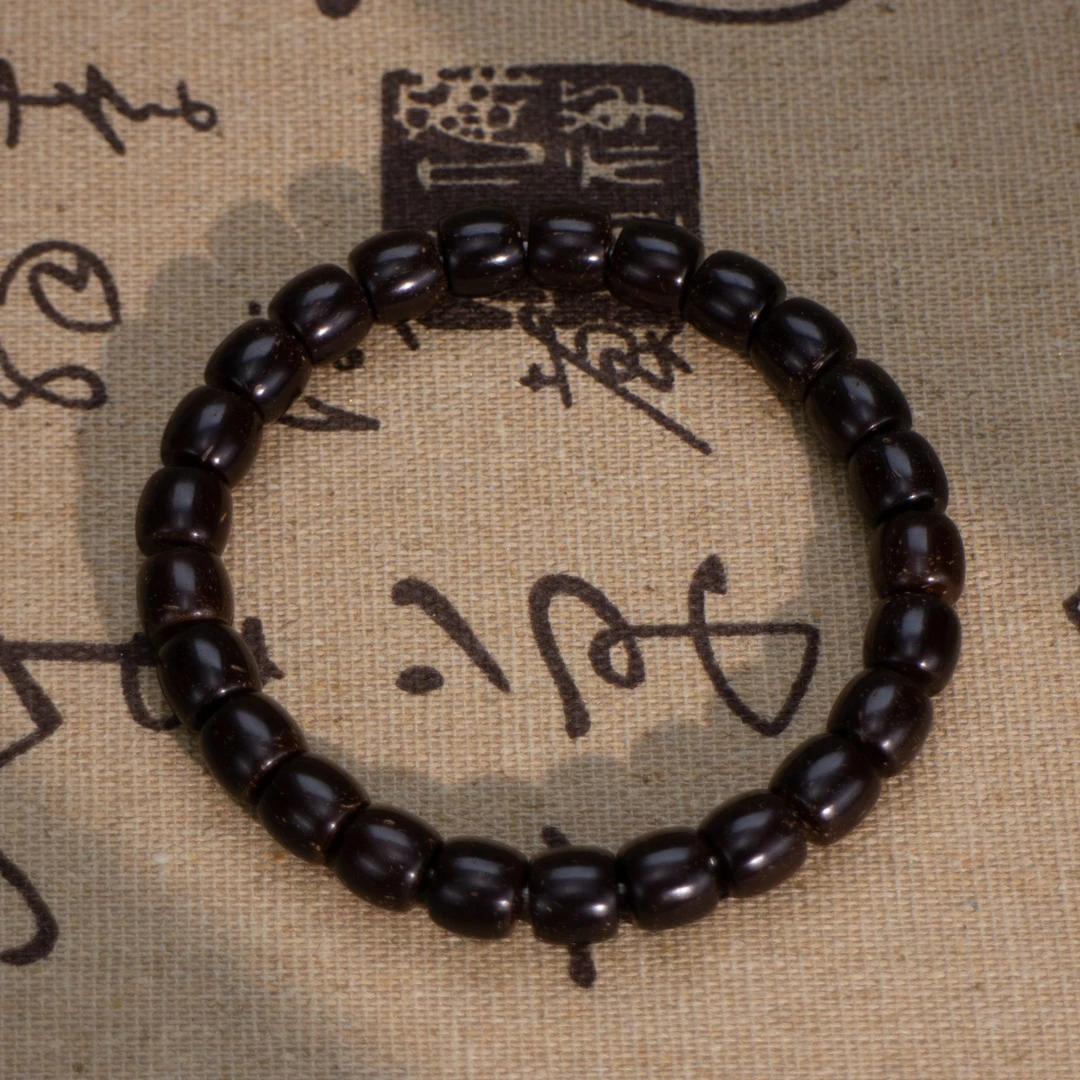 9x8直切纯原生态印尼椰蒂手串