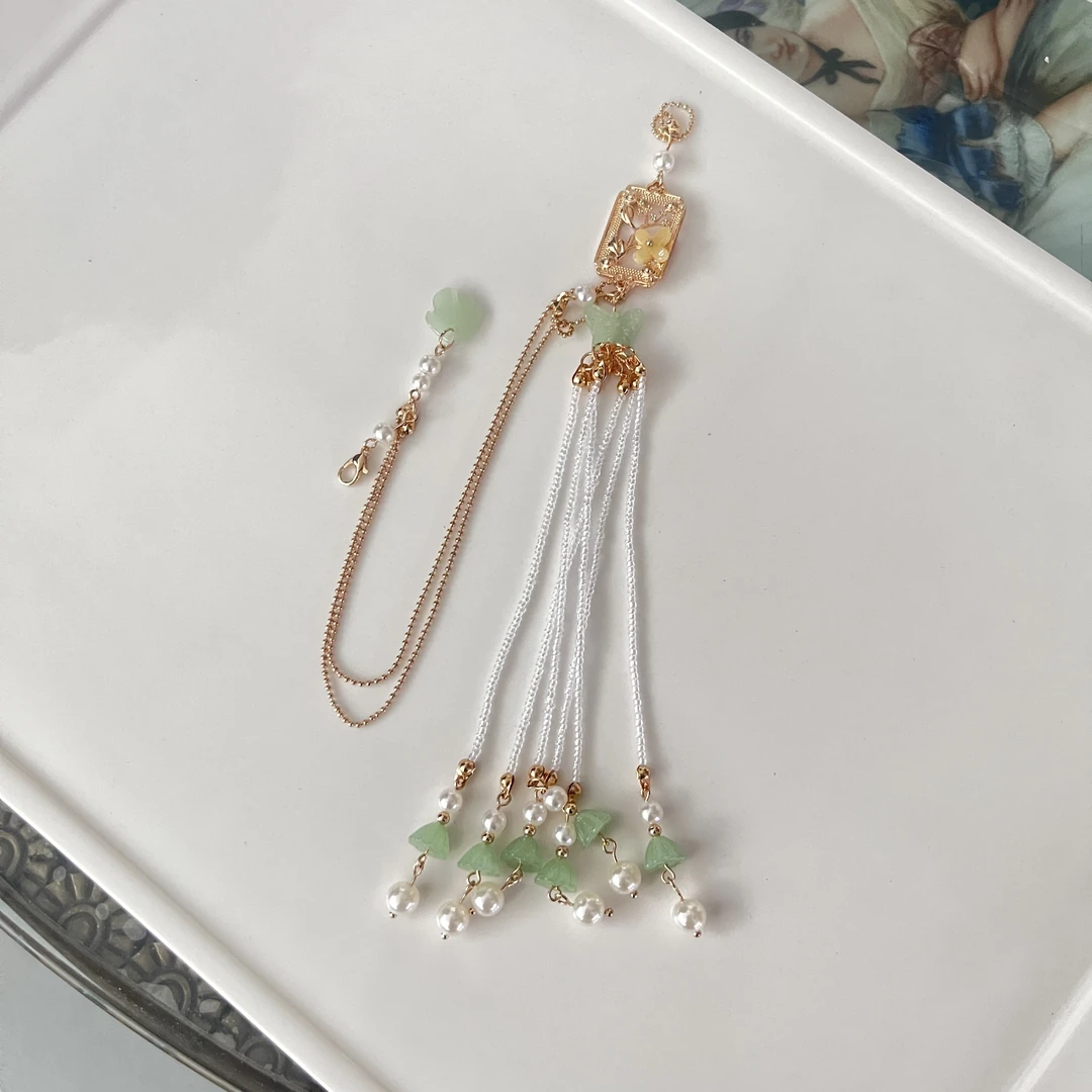 合金树脂胸针 压襟挂饰 女轻奢气质复古