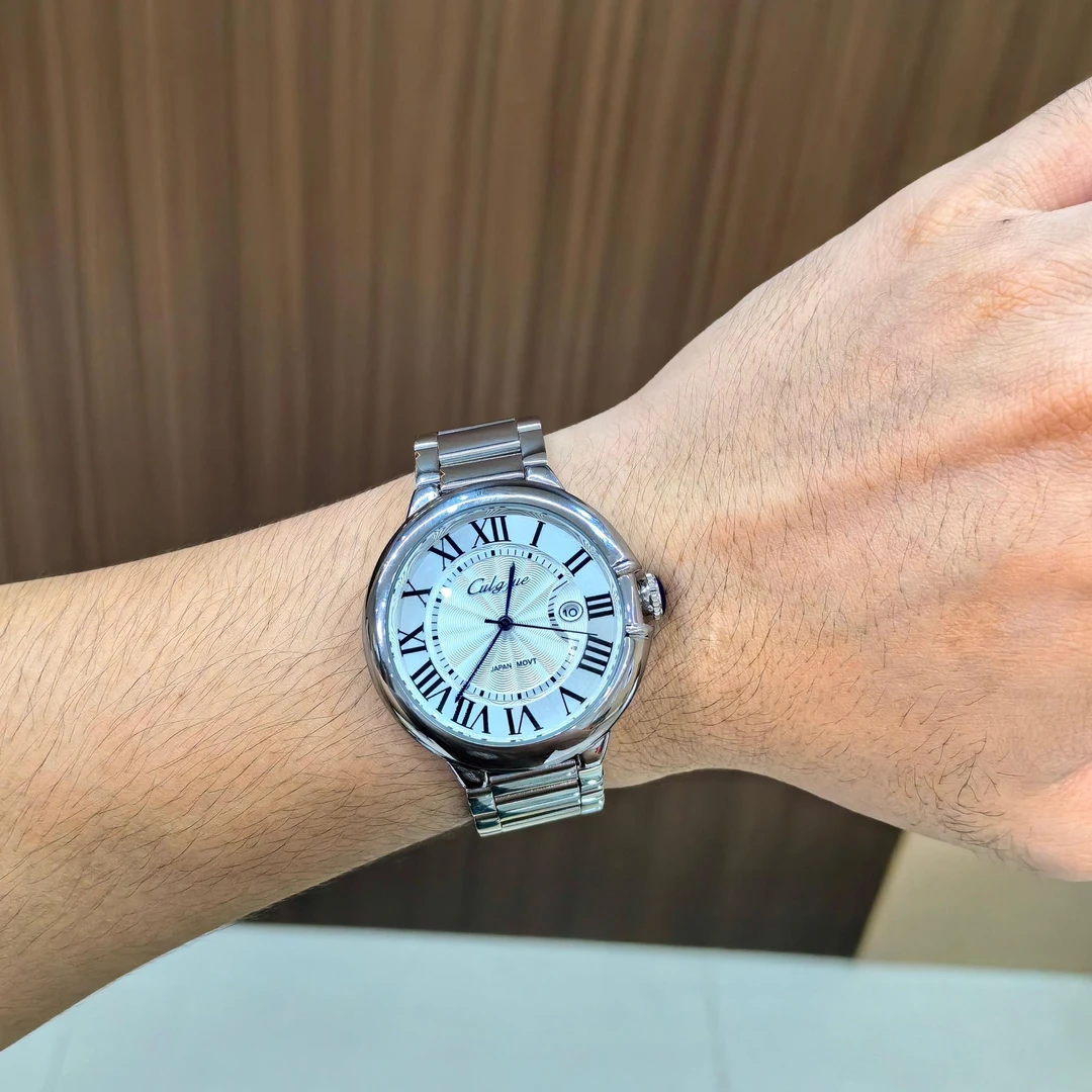 【专柜直发】高端名表/新款气球/42mm/全自动男士腕表 白盘-RY10