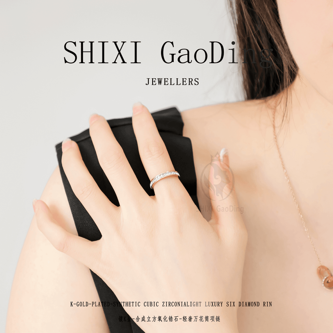 HIXI轻奢满天星戒指F