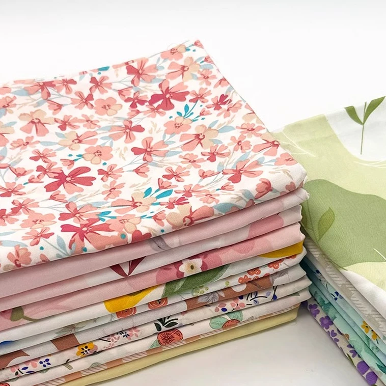 2号第二单在这拍（包邮）高支数印花双层纱布头面2