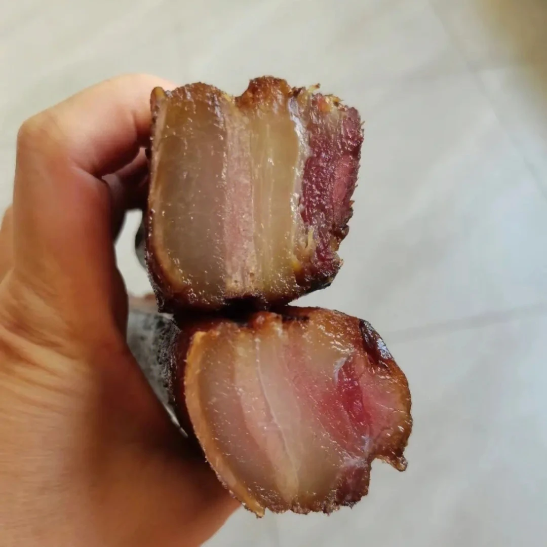 【硕士杨林】烟熏土猪肉，四川腊肉