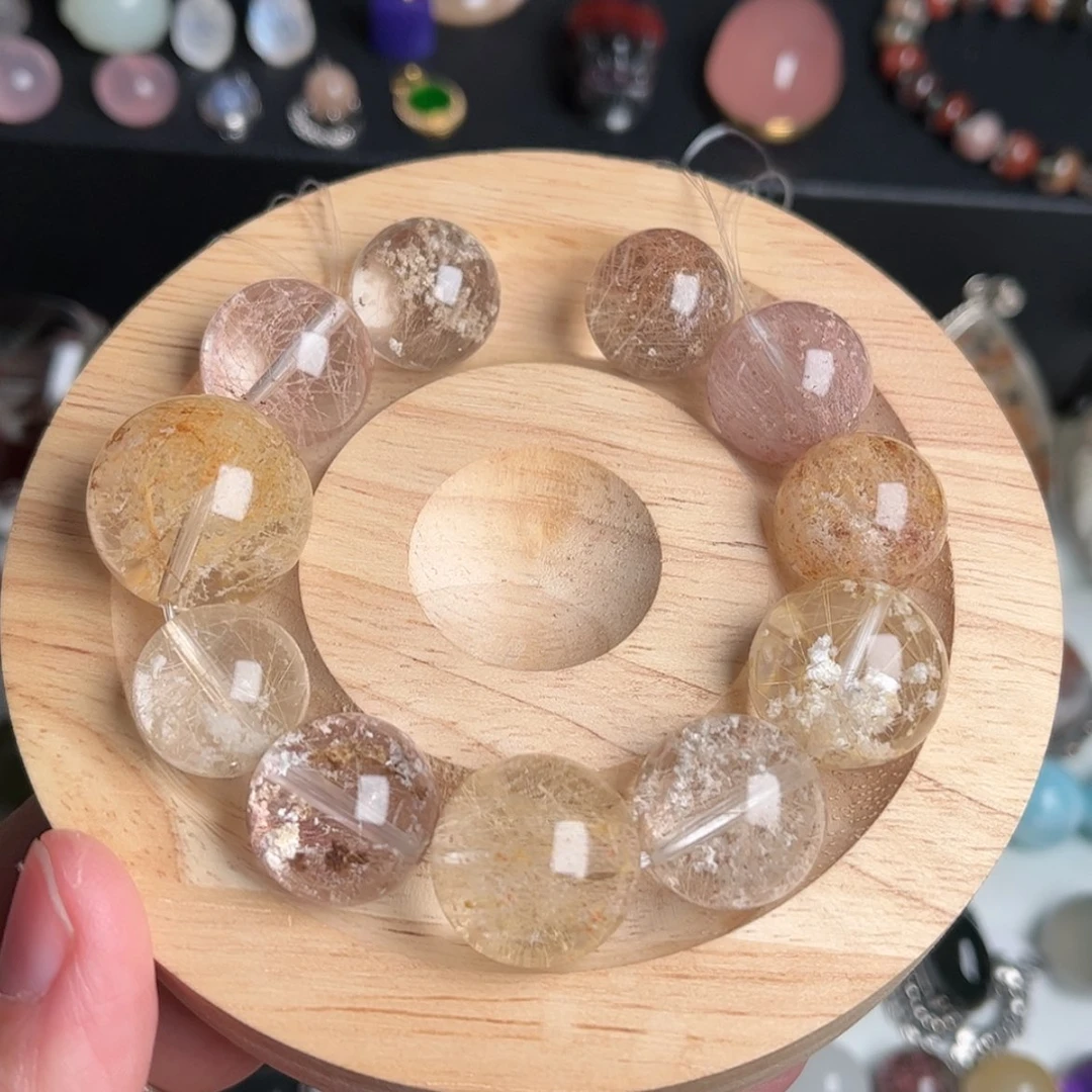 【闪购商品】水晶手串未镶嵌潘****u