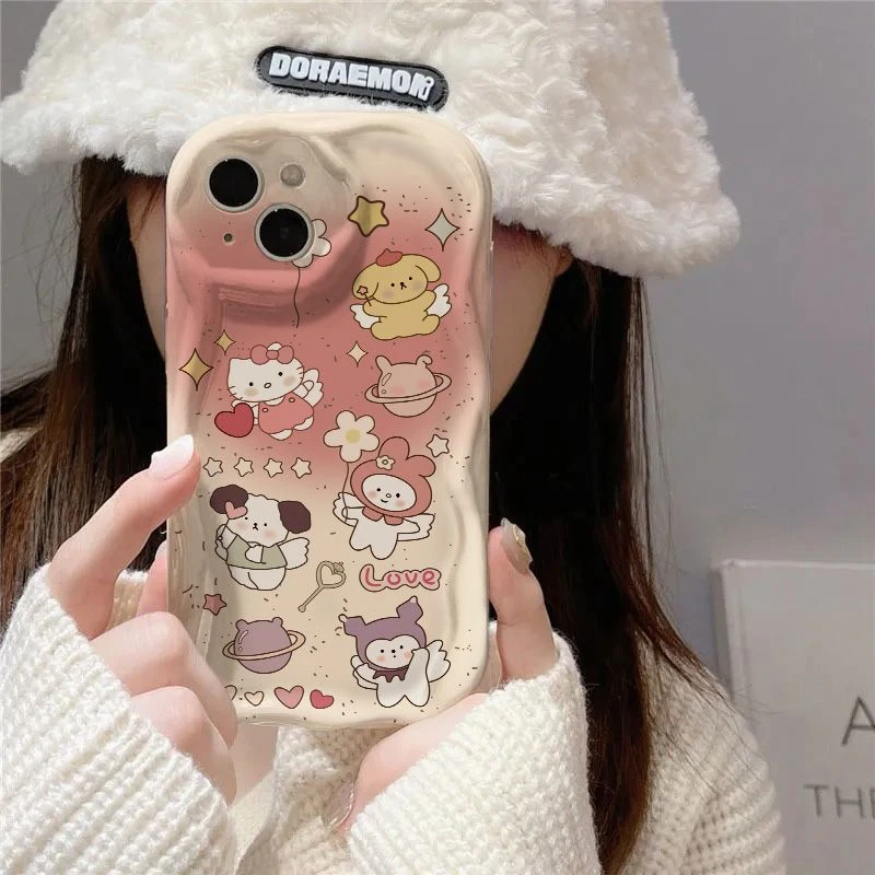 网红同款苹果华为vivo小米oppo手机壳iphone15/13/14软壳透明硅胶