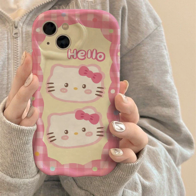 创意卡通苹果15/14/13promax手机壳12全包华为/vivo/小米/oppo女