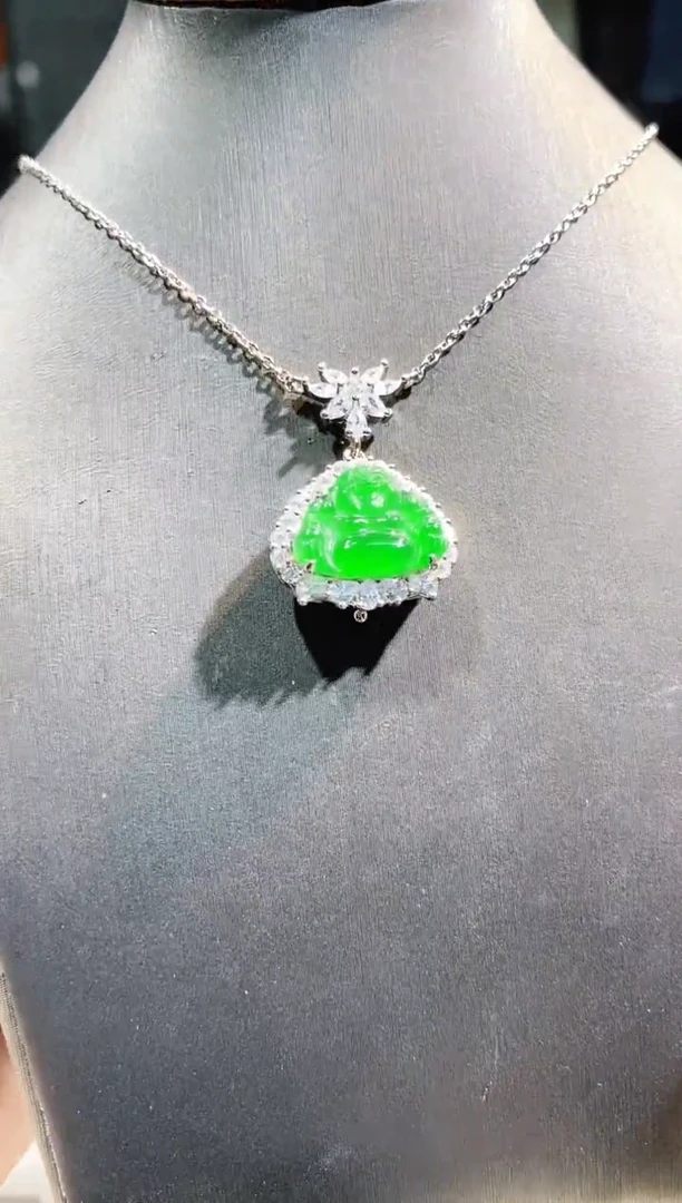 【闪购商品】翡翠套链未镶嵌多样性发货其一不含链