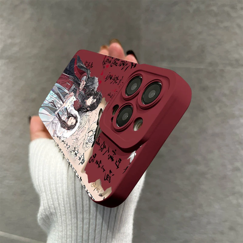 天官赐福苹果15手机壳iphone14promax全包13/12硅胶11/xr/7plus