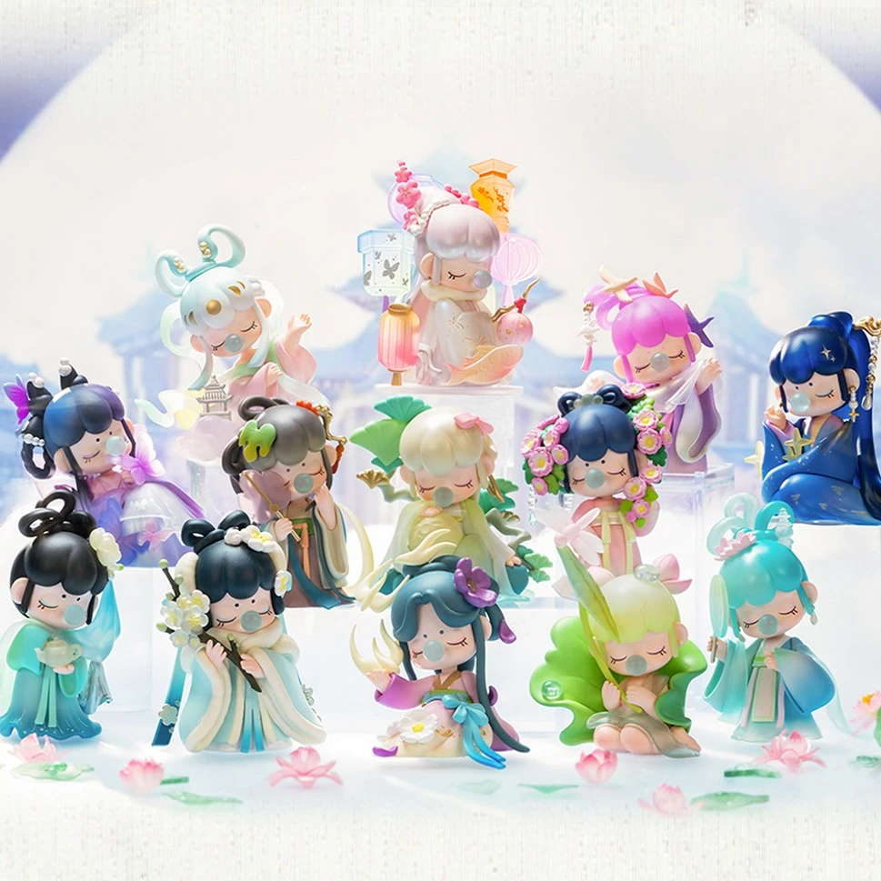 诗情画意系列盲盒新款女孩精致摆件礼物