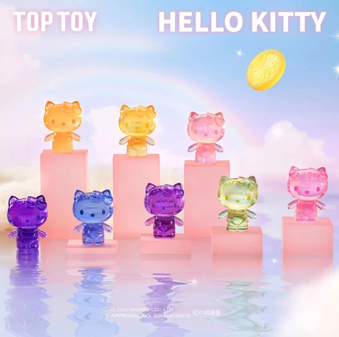 凯蒂猫Hello Kitty50周年MINI糖果盲袋mini萌粒盲盒摆件