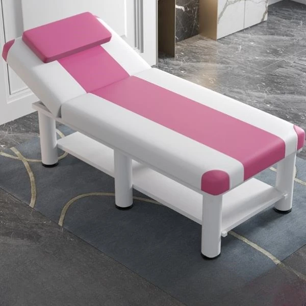 折叠美容床按摩推拿理疗美体床家用艾灸火疗纹绣美睫床美容院功能