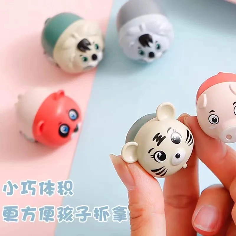 儿童宝宝玩具车惯性小汽车耐摔卡通小动物回力车小学生幼儿园奖品