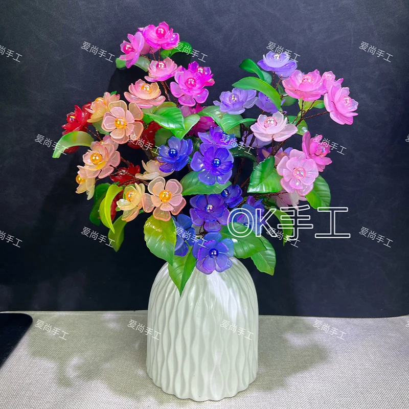 【新品】山茶花 手工DIY材料包