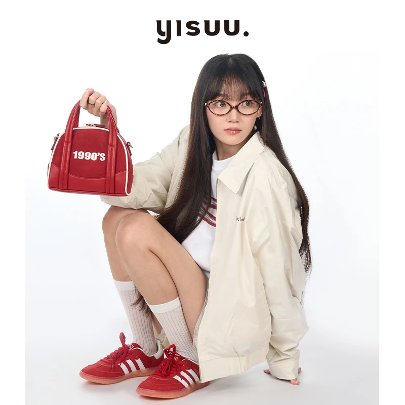 【梓薇推荐】艺溯蛋仔包2024秋冬高级感番茄包手提斜挎休闲小拎包