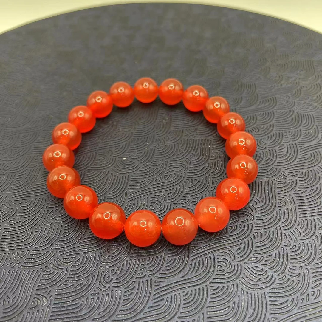 11号 Z8鱼红色圆珠10mm手串