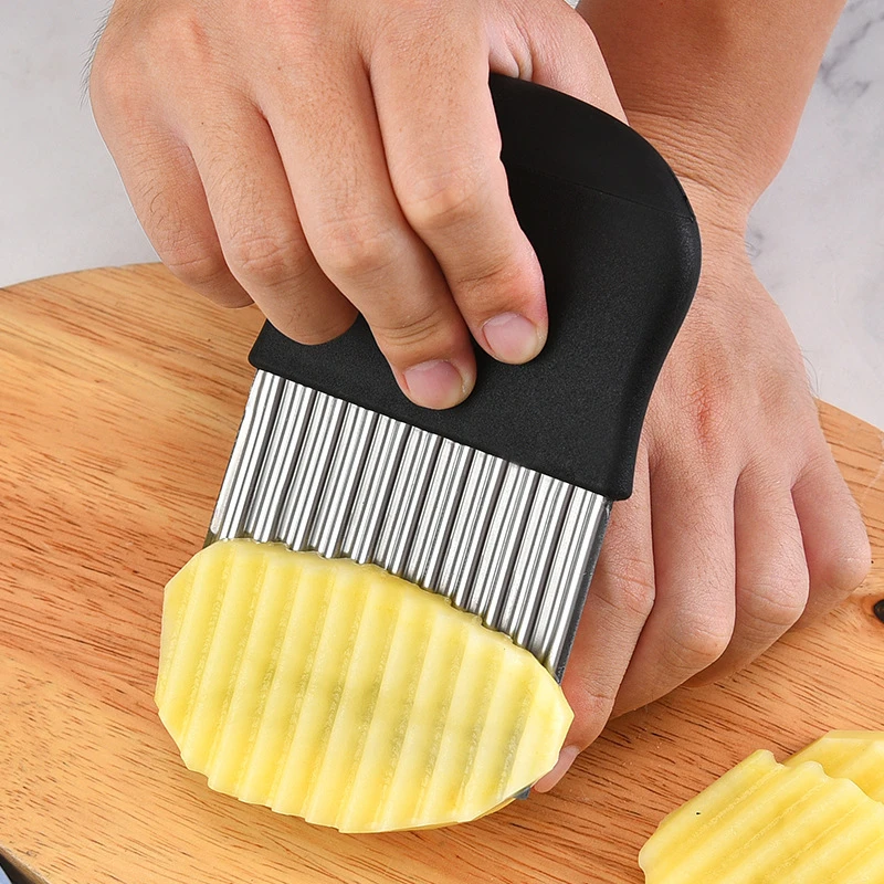 狼牙刀土豆刀切土豆波浪刀切花式刀具花样家用波纹形切片器神洋芋