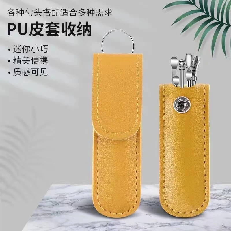 耳勺掏耳朵不锈钢挖耳勺套装耳勺采耳套装成人耳朵清洁器