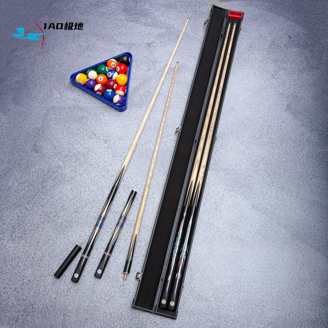 DLP天袭传奇威龙白蜡木3/4分体小头杆一体通杆中八斯诺克台球杆