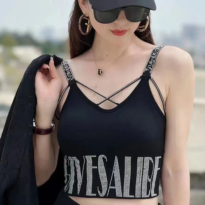 洛溪家 精选时尚百搭辣妹背心