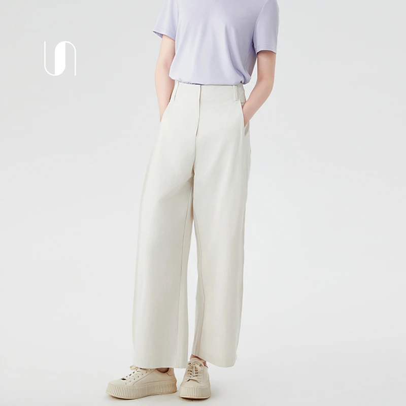 UN时尚百搭高级感宽松直筒裤UNQ3040306