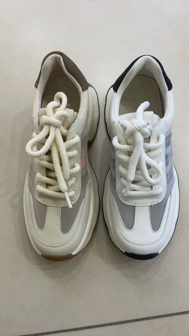 2024夏季新款网纱松糕鞋