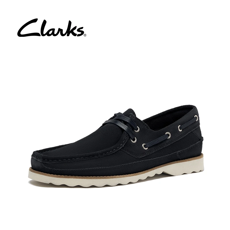 Clarks其乐杜尔利系列男士春季一脚蹬潮流时尚休闲舒适轻盈健步鞋