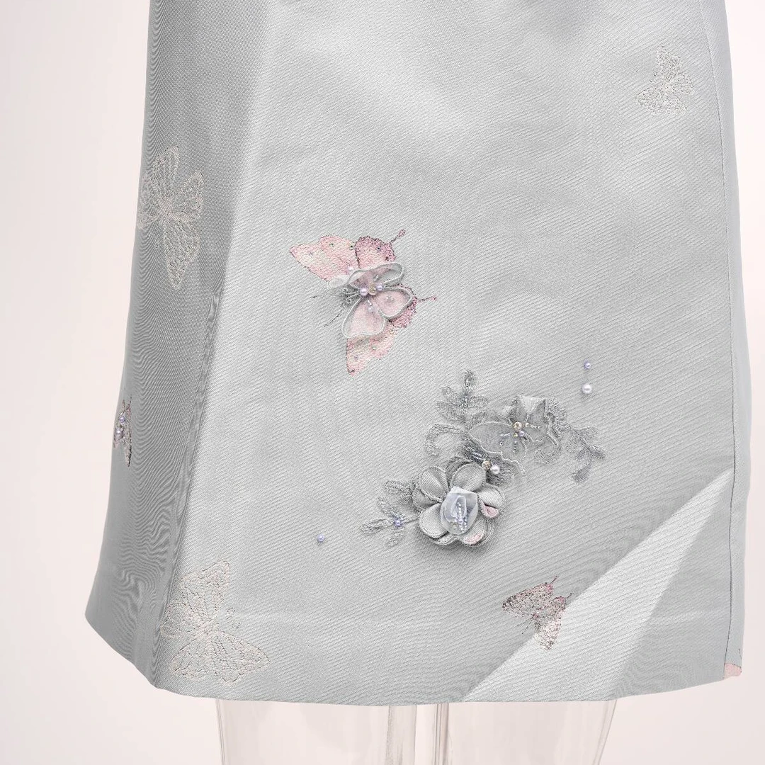 Pink Mary/粉红玛琍时尚半身裙柔软夏季TMANS3008