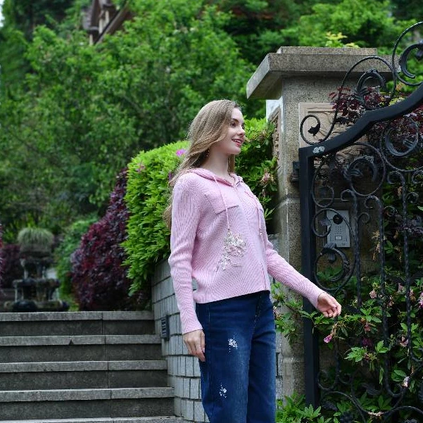 Pink Mary/粉红玛琍羊毛衫百搭秋冬PMANW9019