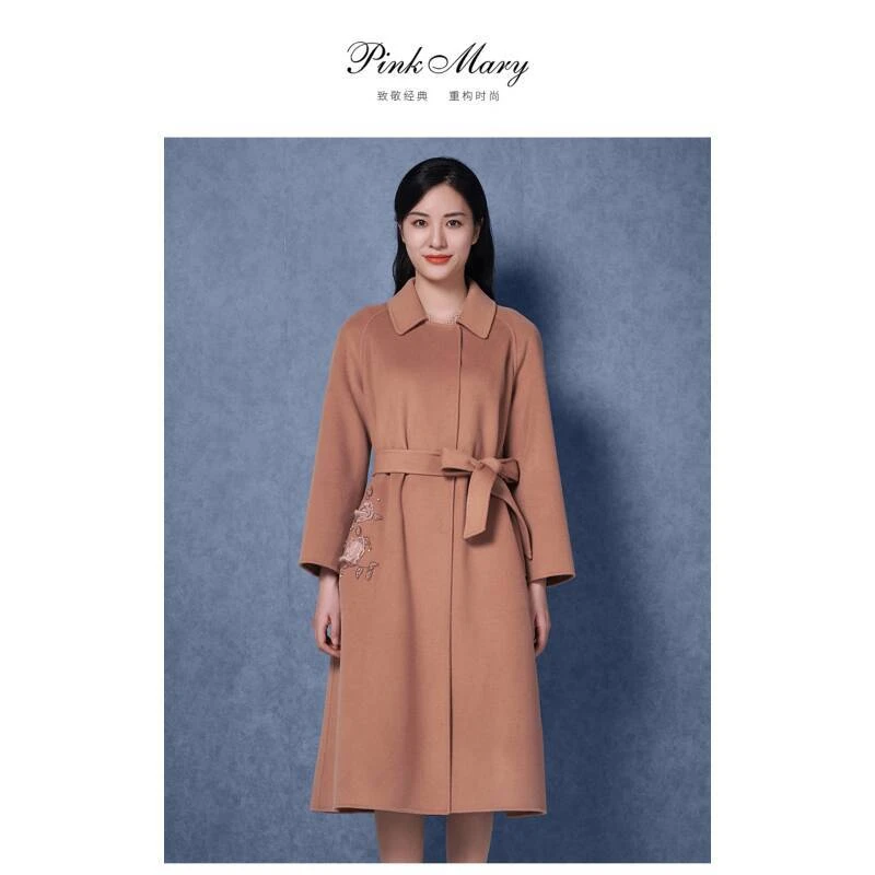 Pink Mary/粉红玛琍秋冬新款外套PMAKW6128