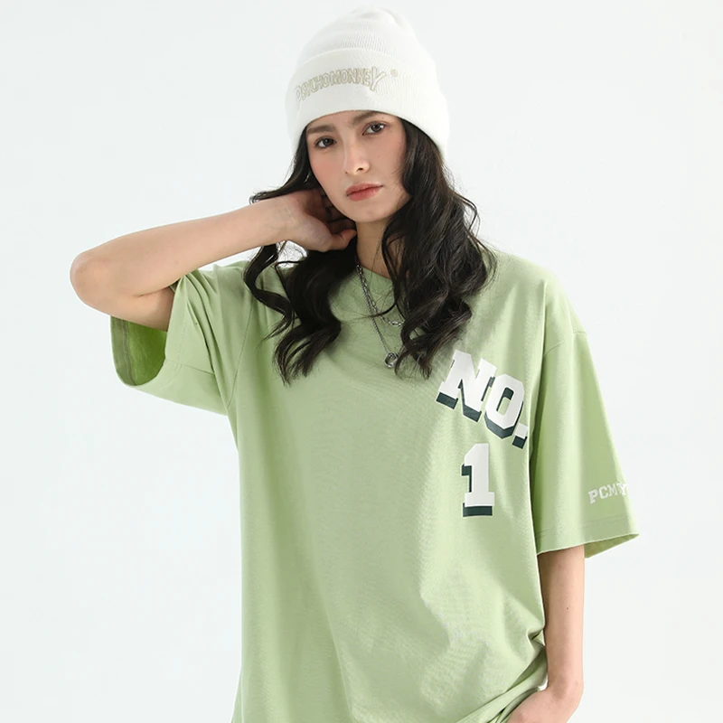 南波万学长同款纯棉短袖t恤女新款夏季宽松半袖上衣