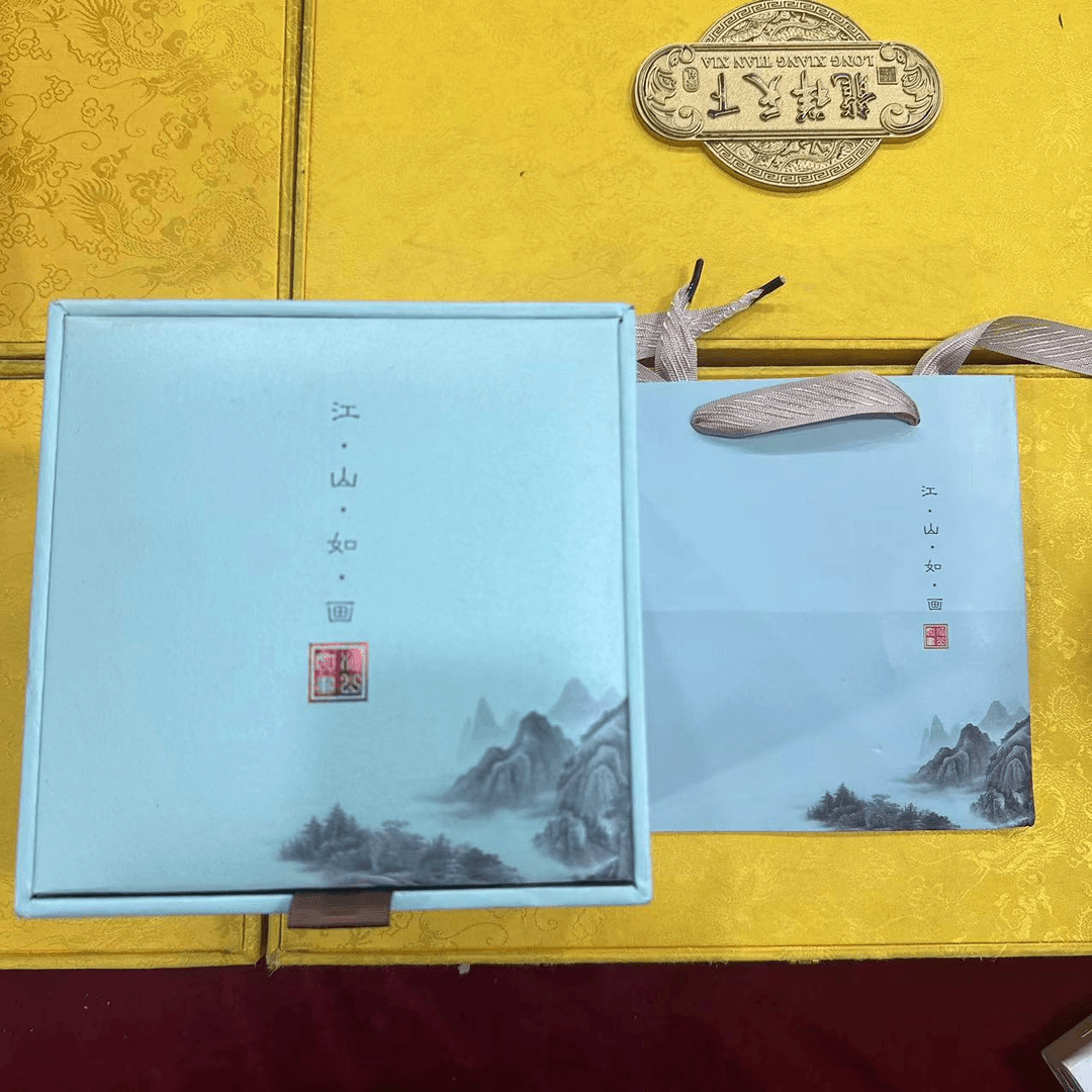 宝瑞-蓝色江山如画散装老白茶茶叶高档礼盒装过节送礼长辈送朋友