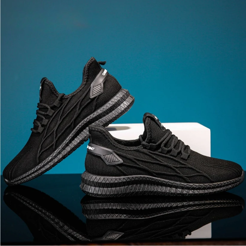 【粉丝限专享】男女情侣时尚网面防污防溅水情侣飞织鞋子