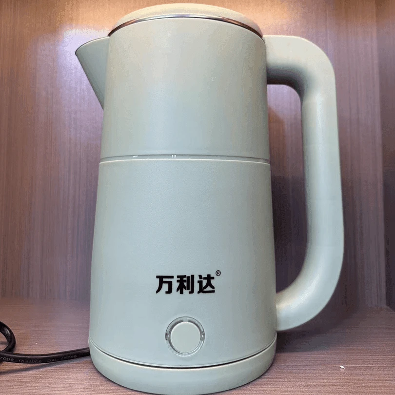 热水壶官方正品双层大容量不锈钢烧水壶自动断电厂家直销