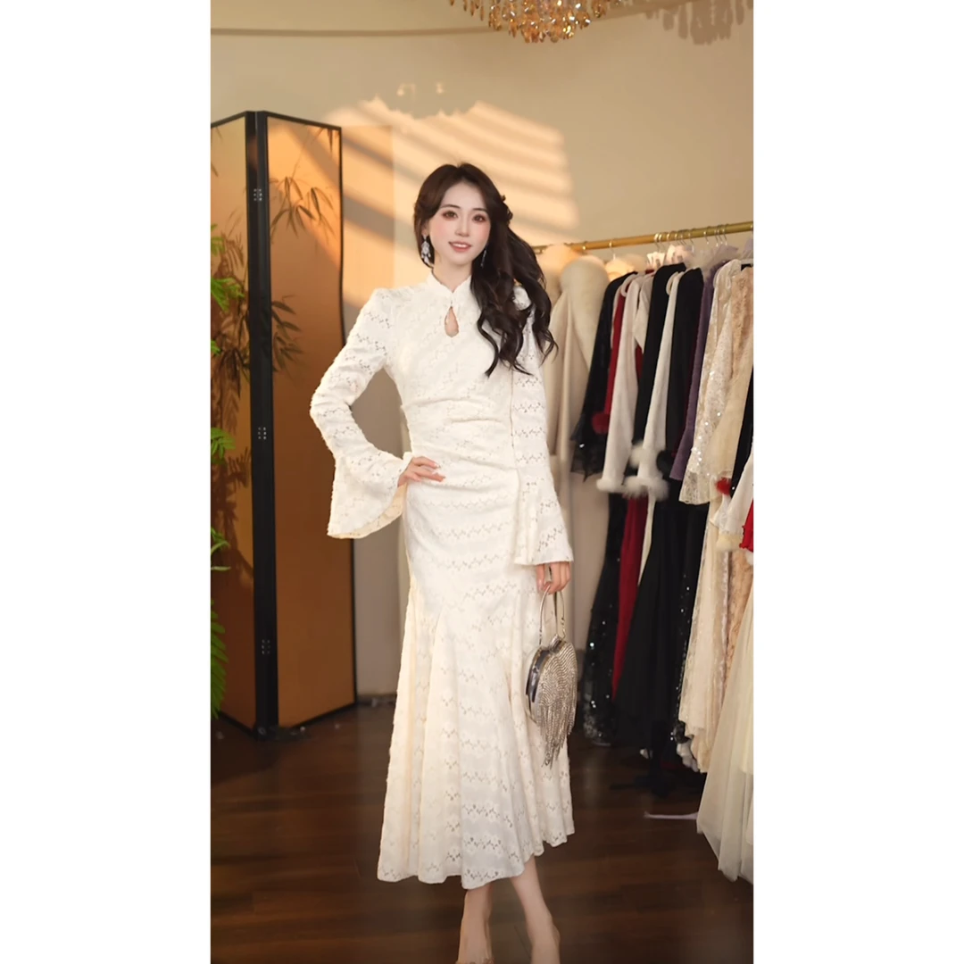 瑞瑞定制-738相思若雨A627连衣裙