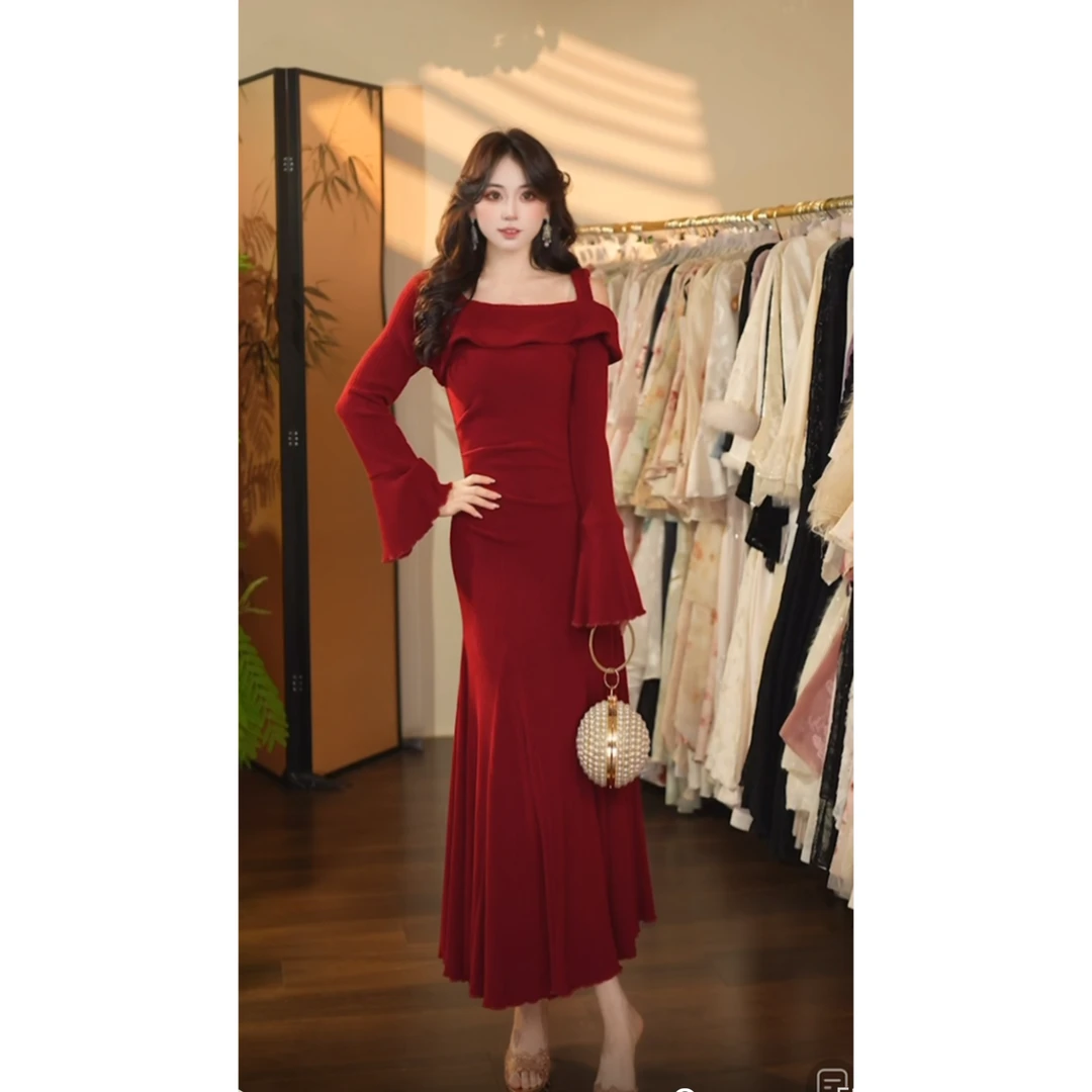 瑞瑞定制-682樱桃甜酒N382连衣裙