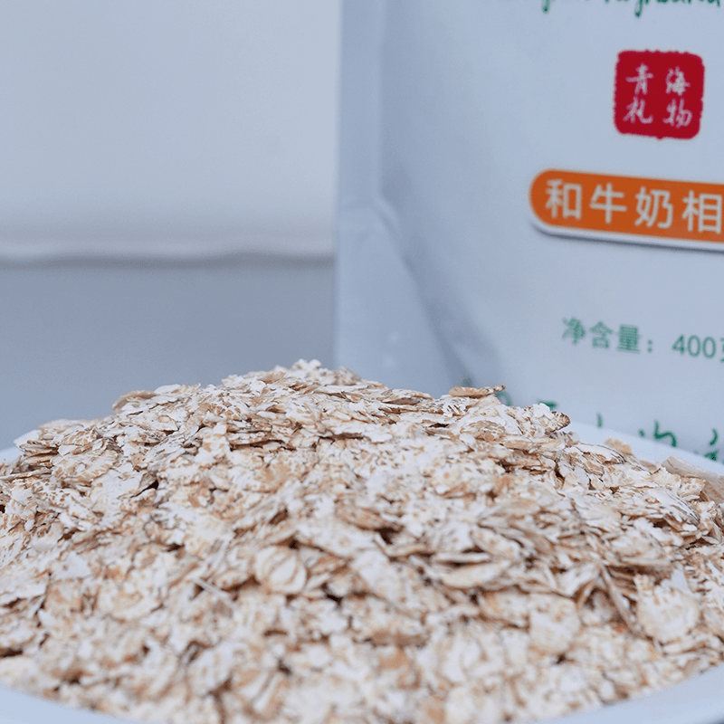 【尕松】天然健康，青稞麦片400G