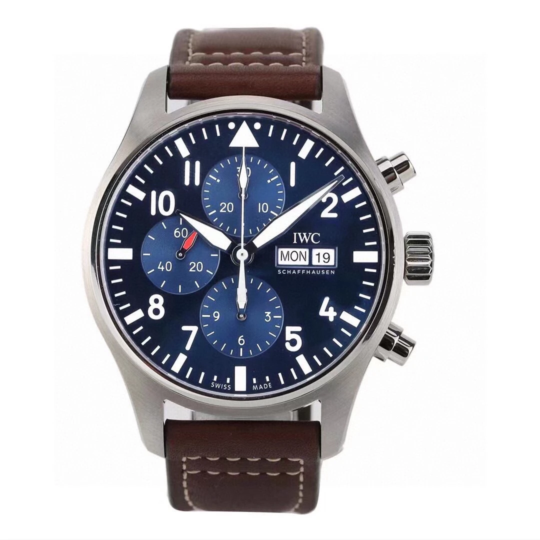 99新 IWC/万国 飞行员系列男表/表径43mm/机械/计时/IW377714