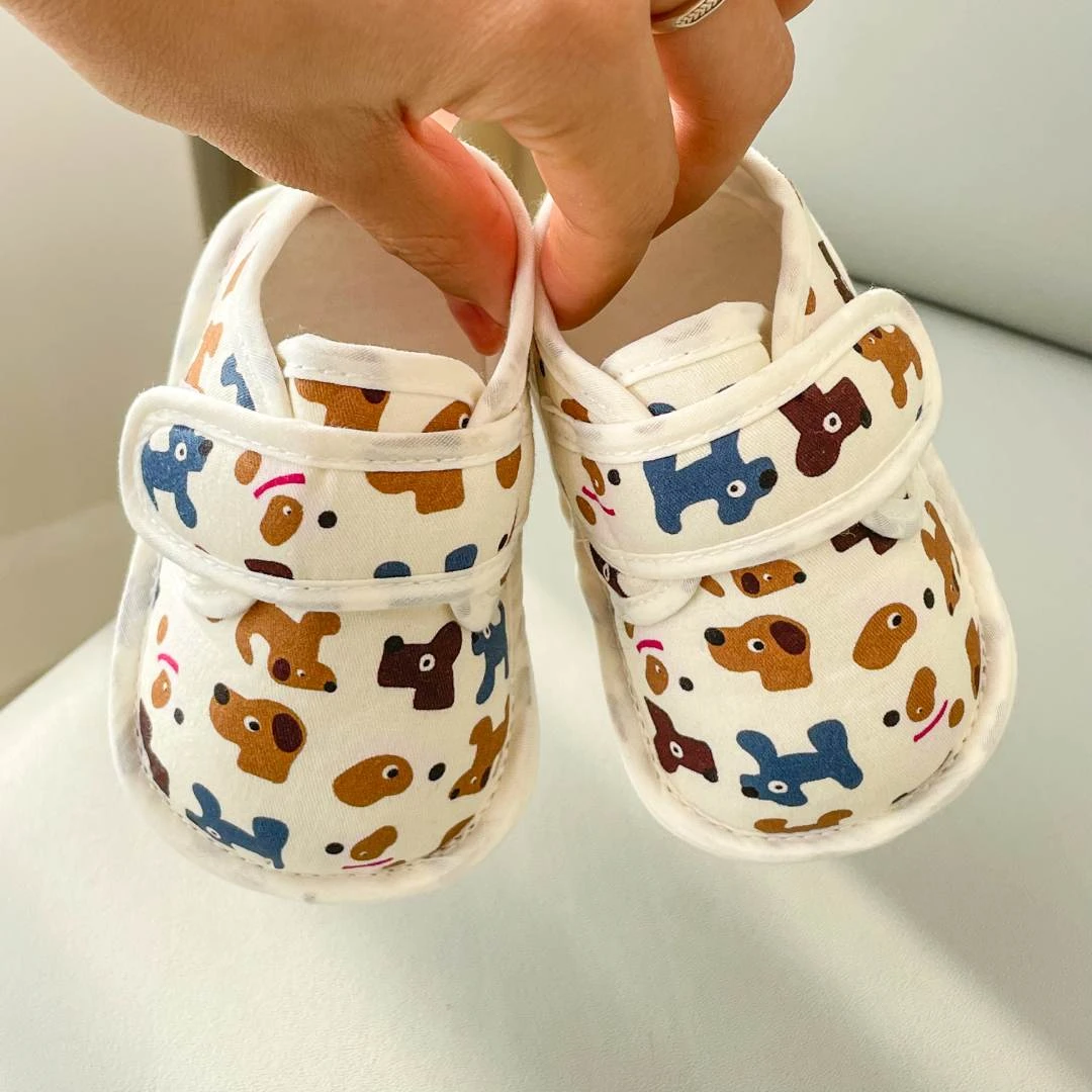 婴儿鞋春秋季3-6-78-12个月男女宝宝布鞋软底防滑单鞋0-1岁学步鞋