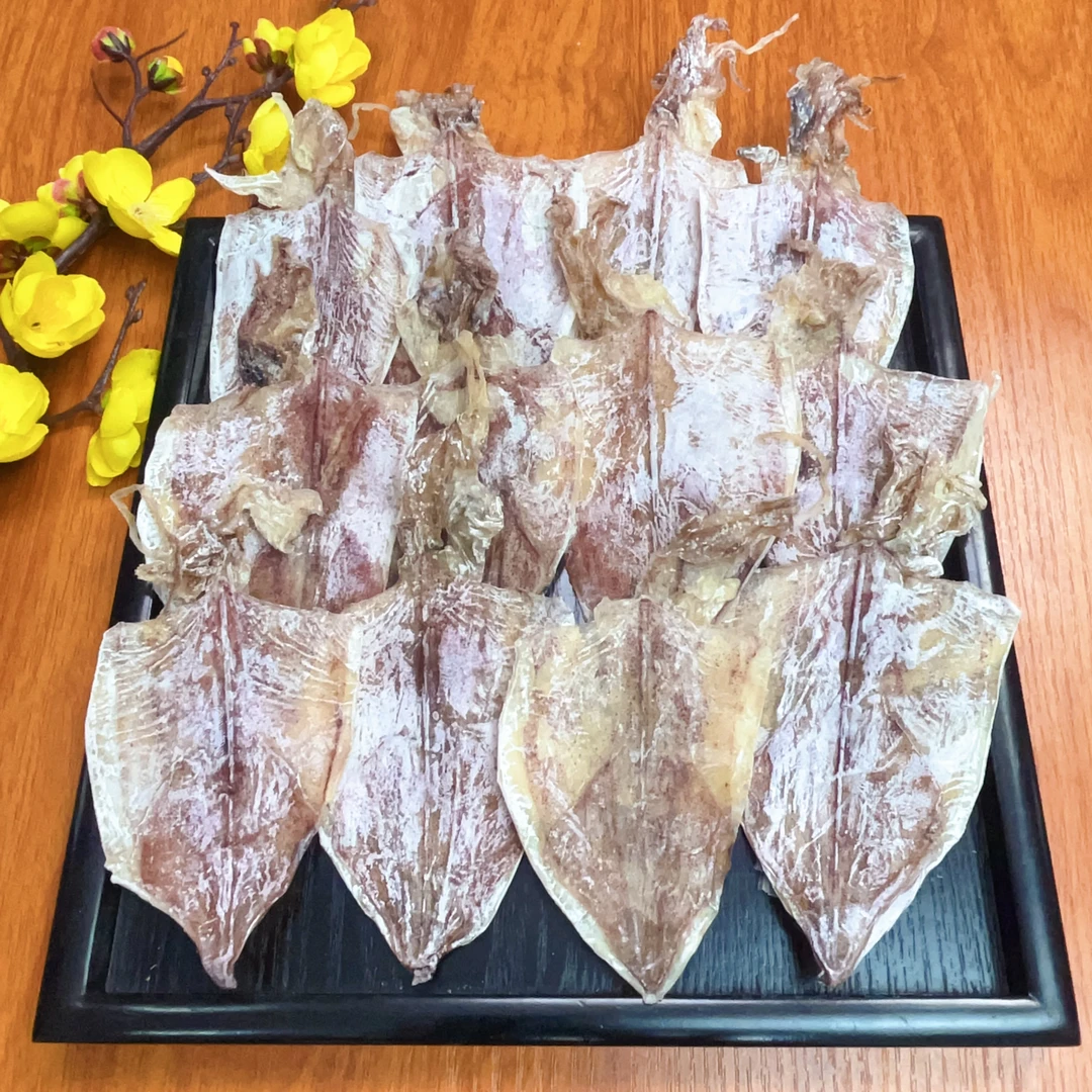 （台山哥精选）渔民自晒北海带头小鱿鱼干 淡晒烧烤手撕鱿鱼干