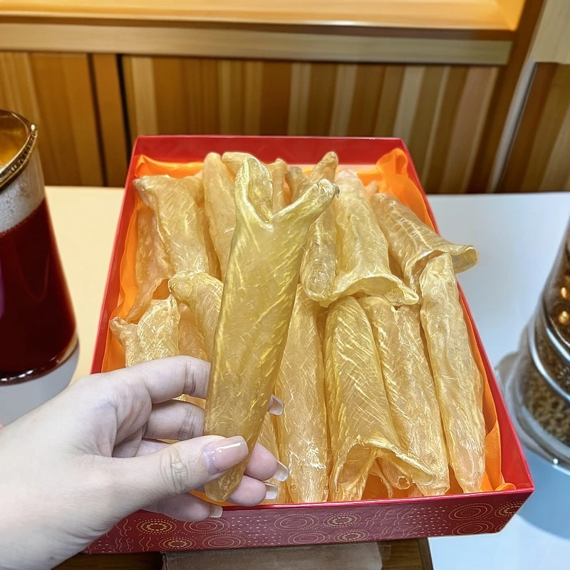 年货节 天然黄花筒鱼胶 20头 送礼干货1000g