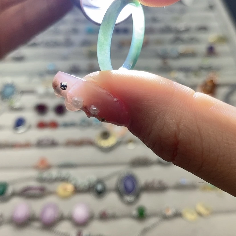 【闪购商品】烟晶戒指银S925镶嵌